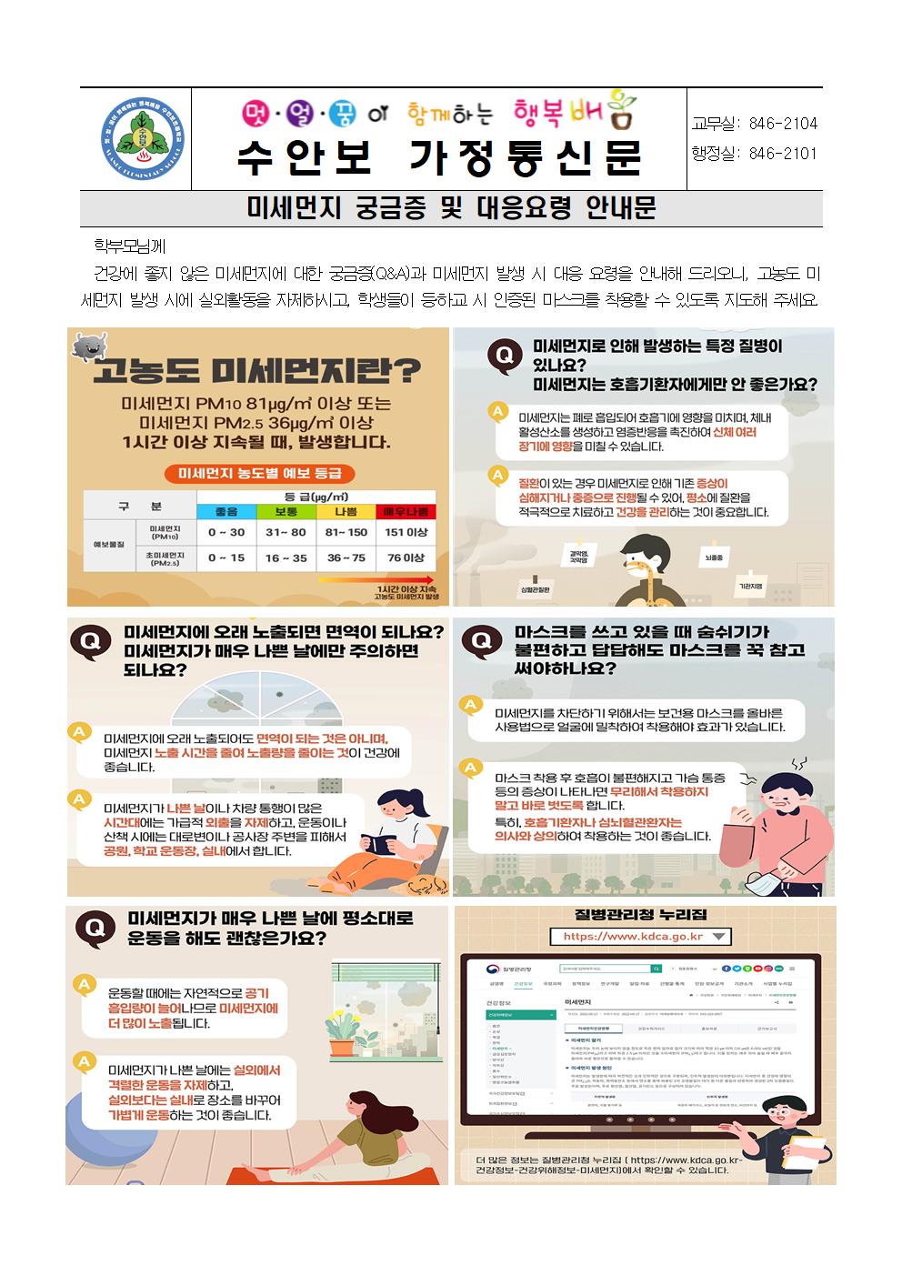 11월-건강관리안내문(미세먼지 궁금증 및 대응요령 안내문-241107)001